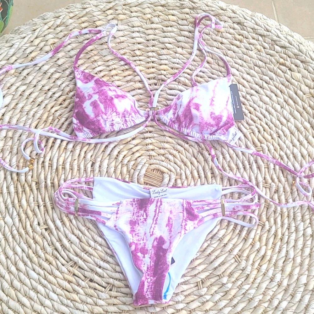 Ladyluxe Swimwear strappy bikini - Picture 6 of 9